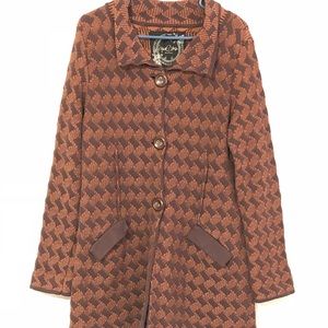 Nick & Mo (Anthropologie) Button Down Jacket